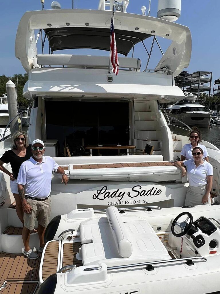 Experience luxury cruising aboard Lady Sadie, South Florida's premier luxury motor yacht.