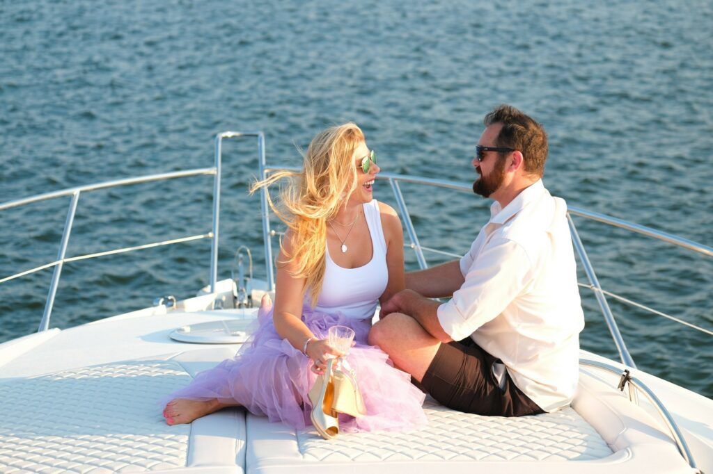 A day of pure bliss aboard Lady Sadie, Florida's premier luxury charter yacht.
